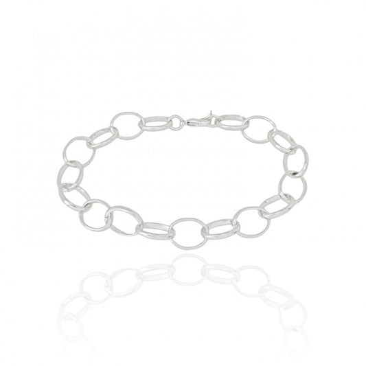 Oval links bracelet