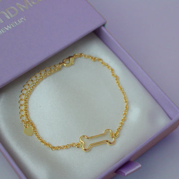 Bone Charm Bracelet