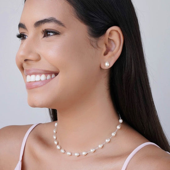 Baroque pearl choker - Lua and Mar