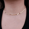 Coin plaques choker - Lua and Mar