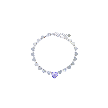 The dainty lilac bracelet