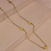 Long Heart Link Necklace - Lua and Mar