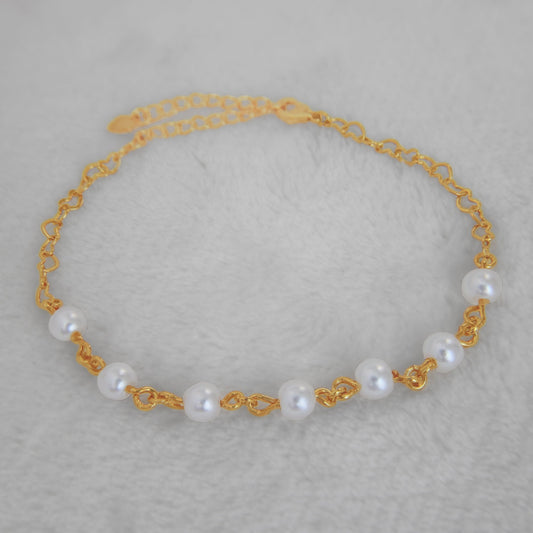 Pearl beaded bracelet - Lua and Mar