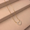 Pearl Heart Pendant Necklace - Lua and Mar