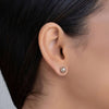 Smooth sphere stud earring - Lua and Mar