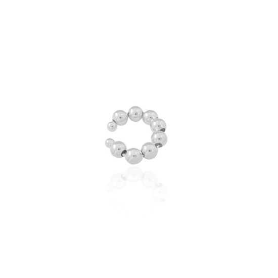 Smooth spheres ear cuff - Lua and Mar