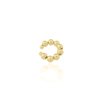 Smooth spheres ear cuff - Lua and Mar