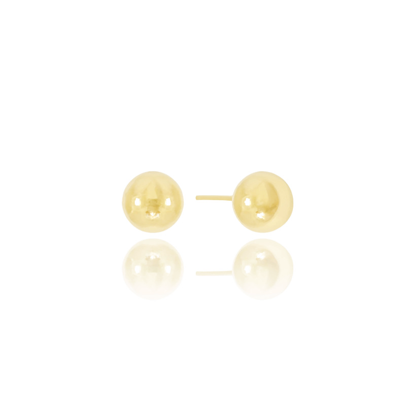 Sphere stud earring